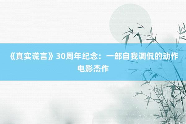 《真实谎言》30周年纪念：一部自我调侃的动作电影杰作