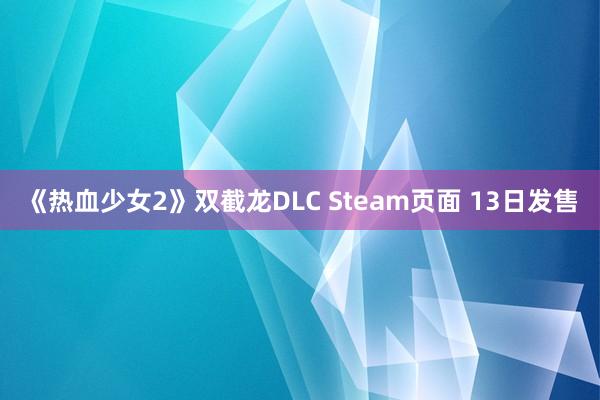 《热血少女2》双截龙DLC Steam页面 13日发售