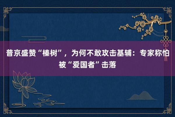 普京盛赞“榛树”，为何不敢攻击基辅：专家称怕被“爱国者”击落